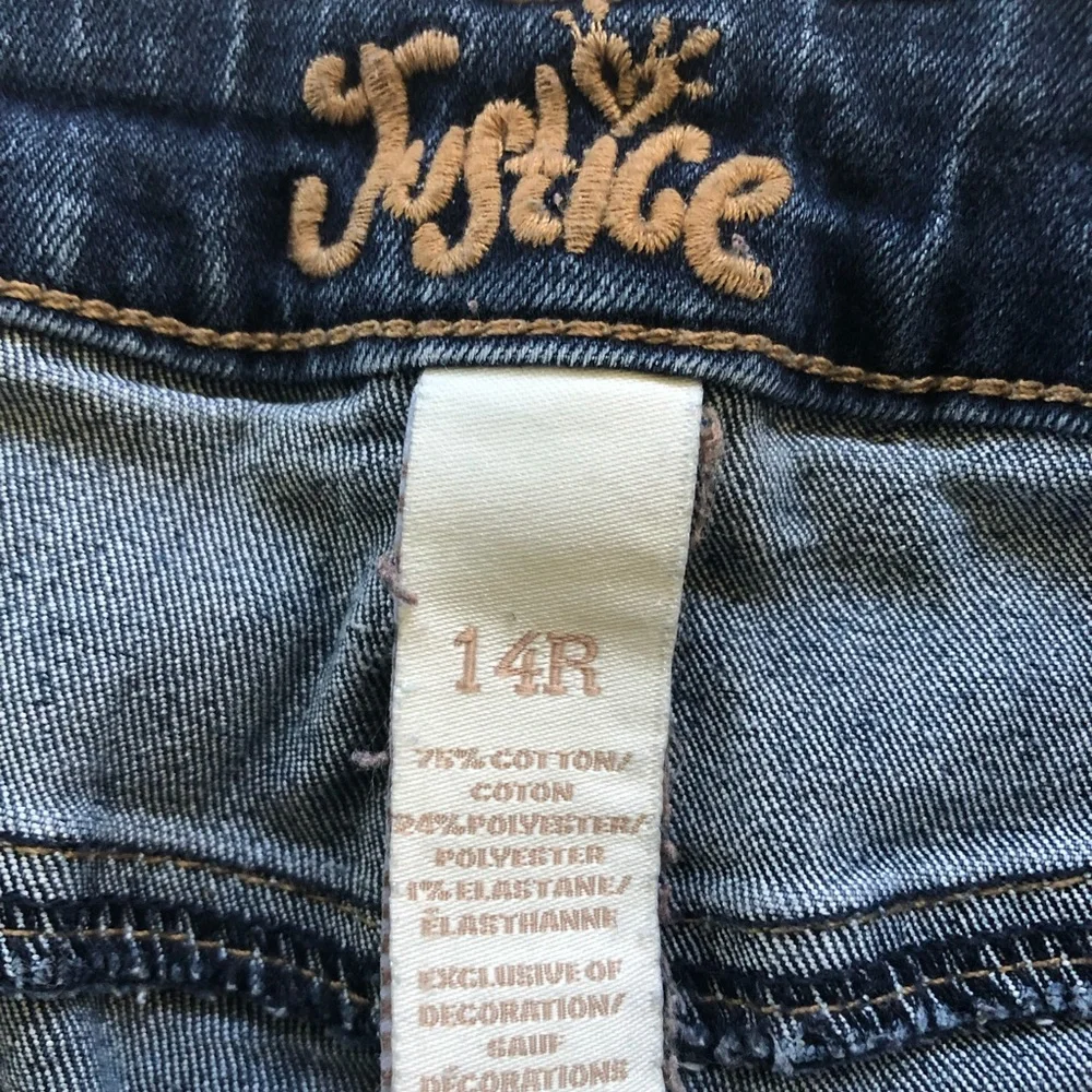 justice Blue Jean women’s shorts Sz 14R‎